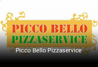 Picco Bello Pizzaservice tisch reservieren