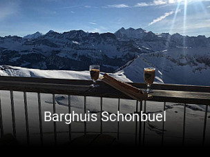 Barghuis Schonbuel tisch reservieren