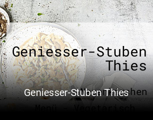 Geniesser-Stuben Thies tisch reservieren