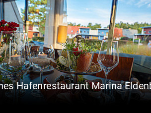 Kleines Hafenrestaurant Marina Eldenburg tisch reservieren
