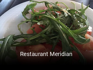 Restaurant Meridian tisch reservieren