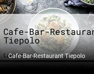 Cafe-Bar-Restaurant Tiepolo tisch buchen