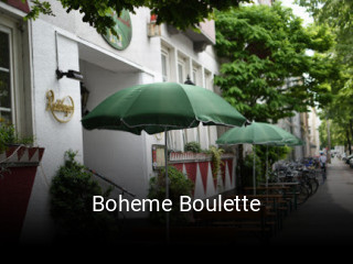 Boheme Boulette tisch reservieren