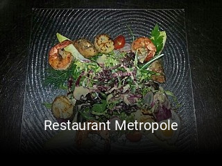 Restaurant Metropole reservieren