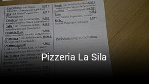 Pizzeria La Sila reservieren