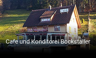 Cafe und Konditorei Bockstaller online reservieren