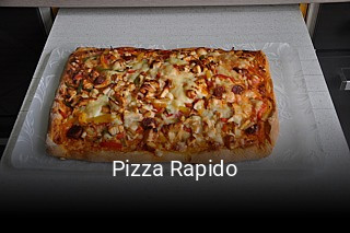 Pizza Rapido tisch buchen