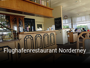 Jetzt bei Flughafenrestaurant Norderney einen Tisch reservieren