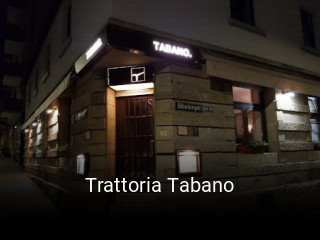 Jetzt bei Trattoria Tabano einen Tisch reservieren