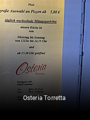 Osteria Torretta online reservieren
