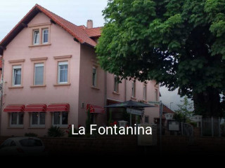 Jetzt bei La Fontanina einen Tisch reservieren