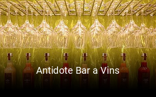 Antidote Bar a Vins tisch buchen