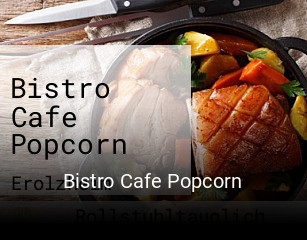 Bistro Cafe Popcorn tisch buchen