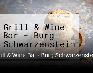 Grill & Wine Bar - Burg Schwarzenstein online reservieren