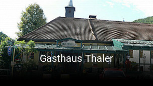 Gasthaus Thaler tisch buchen