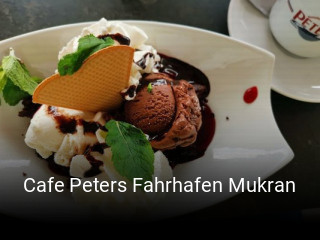 Cafe Peters Fahrhafen Mukran reservieren