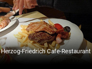 Herzog-Friedrich Cafe-Restaurant tisch reservieren