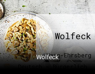 Wolfeck online reservieren