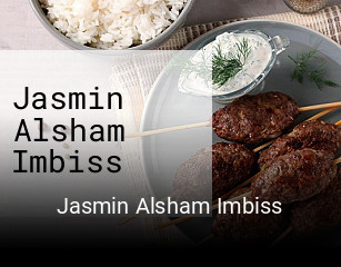 Jasmin Alsham Imbiss tisch buchen