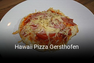 Hawaii Pizza Gersthofen tisch buchen