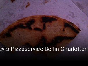 Jetzt bei Joey`s Pizzaservice Berlin Charlottenburg einen Tisch reservieren