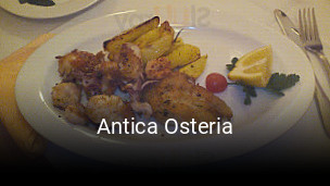 Jetzt bei Antica Osteria einen Tisch reservieren