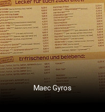Maec Gyros reservieren