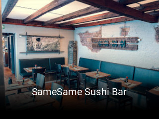 SameSame Sushi Bar tisch reservieren