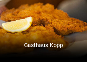 Gasthaus Kopp reservieren