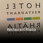 Restaurant Rhatia reservieren