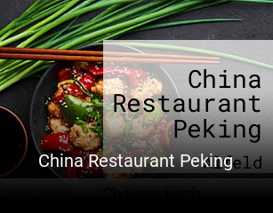 China Restaurant Peking tisch buchen