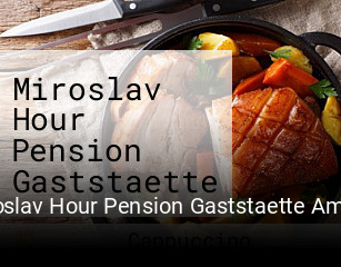 Miroslav Hour Pension Gaststaette Am Roten Hammer tisch buchen