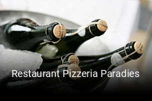 Restaurant Pizzeria Paradies tisch reservieren