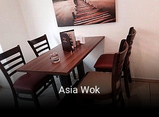 Asia Wok tisch buchen