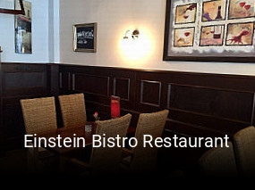 Jetzt bei Einstein Bistro Restaurant einen Tisch reservieren