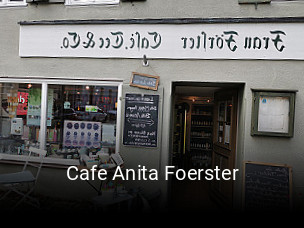 Cafe Anita Foerster tisch reservieren