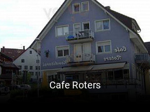 Cafe Roters reservieren