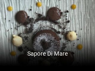 Jetzt bei Sapore Di Mare einen Tisch reservieren