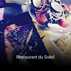 Jetzt bei Restaurant du Soleil einen Tisch reservieren