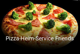 Pizza-Heim-Service Friends tisch buchen