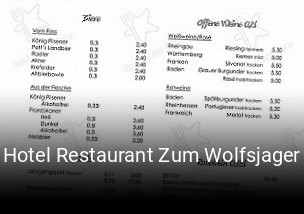 Hotel Restaurant Zum Wolfsjager online reservieren