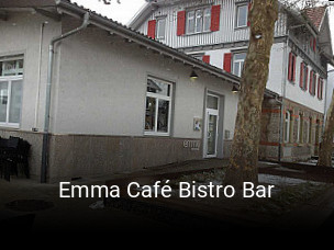 Emma Café Bistro Bar online reservieren