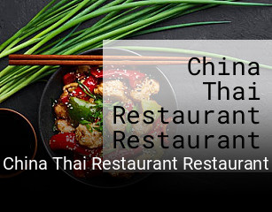 China Thai Restaurant Restaurant tisch reservieren
