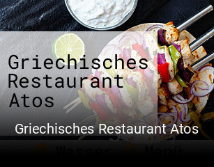 Griechisches Restaurant Atos online reservieren