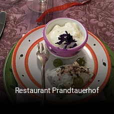 Restaurant Prandtauerhof tisch buchen