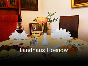 Landhaus Hoenow reservieren
