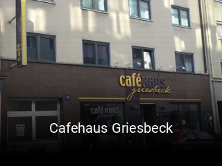 Jetzt bei Cafehaus Griesbeck einen Tisch reservieren