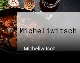 Micheliwitsch reservieren