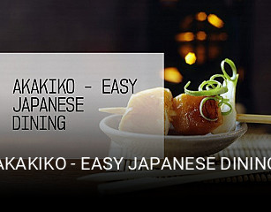 Jetzt bei AKAKIKO - EASY JAPANESE DINING einen Tisch reservieren