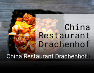 Jetzt bei China Restaurant Drachenhof einen Tisch reservieren